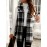Women's Plaid Pattern Sleeveless Button Front Vest - Casual and Stylish Addition to Your Wardrobe