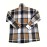 Plaid Print Button Jacket, Casual Collared Long Sleeve Outerwear, Women's Clothing
