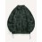 Women's Aztec Pattern Fuzzy Jacket - Cozy Zip Up Outwear for Winter and Fall