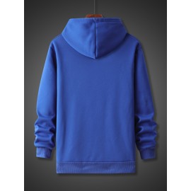 Men's Trendy Comfy Hoodie - Breathable Stretch Sweatshirt for Outdoor Comfort