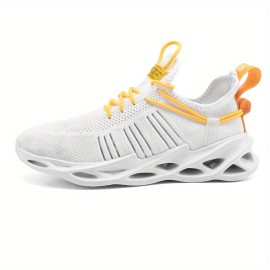 Breathable Unisex Sneakers with Shock-Absorbing Soles - Non-Slip, Lightweight Shoes for Running, Tennis, and Casual Wear