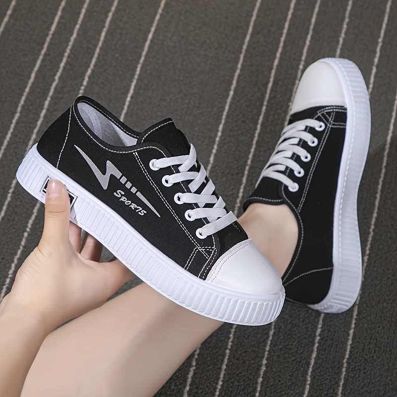 solid color casual shoes women s lace soft sole lightweight details 0