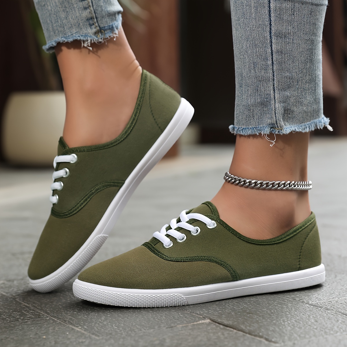 women s minimalist shoes lace lightweight casual shoes low details 7