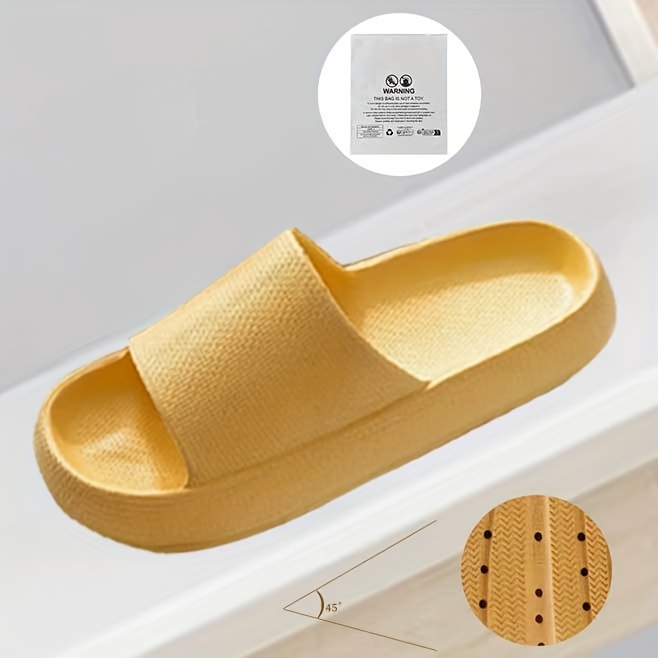 mens solid color open toe breathable anti odor eva slippers comfy non slip casual durable soft sole slides mens footwear men s shoes temu details 6